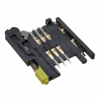 912283001 Гнездо SIM, 6 контакт(-ов), Фосфористая Бронза Molex pe342460 фото