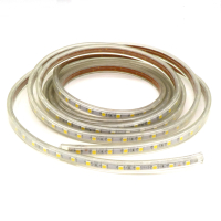 LED-лента 5050 W/ 60 чипов/1м/220V/IP68 Ecola pe343484 фото