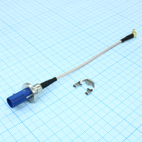 897625890 Разъем модульный FAKRA C CODE/ MMCX P RA/ RG178 Molex pe480701 фото