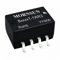 B0512T-1WR3 Преобразователь DC/DC 1 Вт, вход 5 VDC, выход 12 VDC, 0,083 A, SMD на плату MORNSUN pe1015741 фото