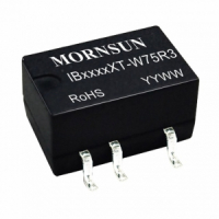 IB0512XT-W75R3 Преобразователь DC/DC 0,75 Вт, вход 5 VDC, выход 12 VDC, 0,062 A, SMD на плату MORNSUN pe1015997 фото
