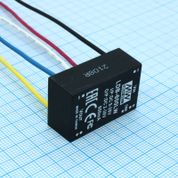 LDB-600LW DC/DC LED повышающий/понижающий, вход 9…28В, выход 2…30В/0.6А, КПД до 91%, вход On/Off/DIMM, 31.8x20.3x12.2мм, проводные выводы, -40…60°C, пластик Mean Well pe302781 фото