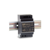 HDR-60-5 AC-DC, 54Вт, вход 85...264 В AC 47...63Гц/120...370В DC, выход 5В/6.5А, изоляция 3000В AC, в кожухе на DIN-рейку, 52.5х90х54.5мм, -30...+70°С Mean Well pe368318 фото