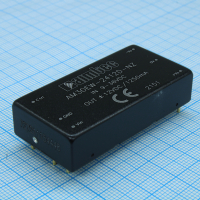 AM30EW-2412D-NZ DC/DC преобразователь 30 Вт  вход 9~36В  двуполярный выход -12В12В  ±1.25А   -40~80 ?C, дерейтинг при 50 ?C1500VDC 1500VDC   MTBF 1000000 часов  КПД 89 %  ёмк. нагрузка макс.1250 мкФ   pe514750 фото
