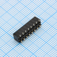 DS1026-09-2X8S8BSXBX Разъем штыревой двухрядный, розетка прямая на плату 16 контактов 2х8, SMD, шаг 2.0мм CONNFLY pe523454 фото