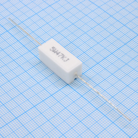 SQP50047KJBP Резистор керамический цементный аксиальный (SQP) 5Вт 47кОм ±5% HK Resistor pe855487 фото