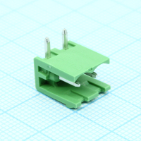 5EHDR-02P Клеммник 2 конт. 