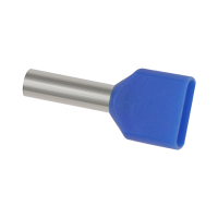 elcGLW-005843 005843 GLW НШВИ (2) 2.5-13, изол. PP, цвет синий, двойной наконечник штыревой втулочный изолированный (100шт/упак) GLW pe1033152 фото
