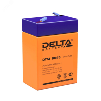 Аккумулятор DTM 6В 4.5Ач 4614010050016 DELTA pe824513 фото