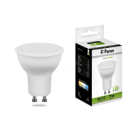 Лампа светодиодная LED 7вт 230в GU10 белая 25290 Feron pe801986 фото