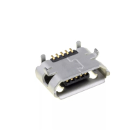 1050170001 Разъем Micro USB тип B, USB 2.0, розетка, 5 вывод(-ов), Поверхностный Монтаж, Прямой Угол Molex pe344514 фото