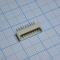 DS1020-03-09MVVT1A Разъем FH09M, вилка на плату для монтажа в отверстия 9pin, шаг 1.25мм CONNFLY pe366786 фото