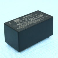 MPM-20-5 AC-DC med, 20Вт, вход 80...264В AC 47...440 Гц, выход 5В/4А, изоляция 4000В AC, на плату, 52.4х27.2х24мм, -40...+85°C Mean Well pe385474 фото
