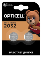 Элемент питания литиевый CR2032 (блист. 2шт) Specialty 5060002 Opticell pe786370 фото