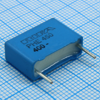 PHE450KB6100JR06 Конденсатор металлопленочный полипропиленовый 0.1мкФ ±5% 400В (18 X 6.5 X 12.5)мм радиальный 15мм KEMET pe601283 фото