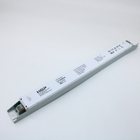 LV100W24 AC-DC, 100Вт, IP20, вход 176…264В AC/170-275VDC, выход 24В/4,2А, ККМ (PF?0.95), изоляция 1кВ, пластиковый корпус 360*31*21mm, -25…+50°С KGP pe560323 фото