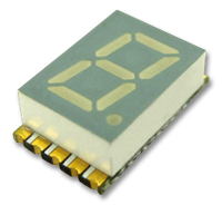 KCSA03-105 1 разрядный сегментный индикатор smd 7,62мм/красный/630нм/3.6-6.4мкд/ОА Kingbright pe370883 фото