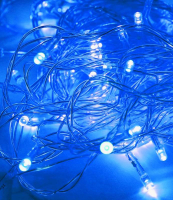 Гирлянда светодиодная 50LED провод 6.5м 8 режимов мигания KOC_GIR50LED_B Космос pe655299 фото