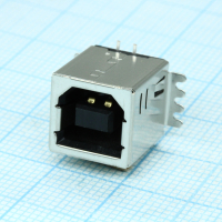 1734517-1 Разъем USB, Тип B, USB 2.0, розетка, 4 контакта, SMD TE Connectivity pe331460 фото