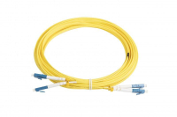 Патч-корд FC-D2-9-LC/UR-LC/UR-H-10M-LSZH-YL волоконно-оптический (шнур) SM 9/125 (OS2) LC/UPC-LC/UPC duplex LSZH 10м 37188 Hyperline pe660932 фото