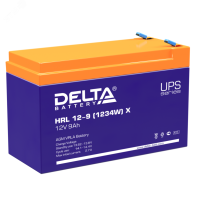 Аккумулятор HRL X 12В 9Ач 1234W 4614010610015 DELTA pe825284 фото