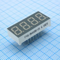 FYQ-3641BG-21 4-х разрядный индикатор 9,2мм/зеленый/570нм/14-18мкд/ОА FORYARD pe382404 фото
