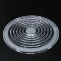 UFO184D60G-100W-B26 Круглая групповая линза под светодиоды 2835, 3030 D=184мм H=10.3мм, эфф=88% 60°, PC-1250Z ASAHI OPTICS pe782278 фото