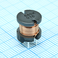 RCH110NP-680K Силовая индуктивность 68uH ±10% 2.1A 0.12Om радиальная без магнитного экрана SUMIDA pe357575 фото