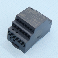 HDR-60-15 AC-DC, 60Вт, вход 85...264 В AC 47...63Гц/120...370В DC, выход 15В/4А, изоляция 3000В AC, в кожухе на DIN-рейку, 52.5х90х54.5мм, -30...+70°С Mean Well pe368327 фото