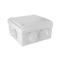 Коробка ответвит. с 6 кабельными вводами д.25мм IP55 100х100х50мм 53801 DKC pe653767 фото