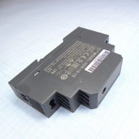 HDR-15-15 AC-DC, 15Вт, вход 85...264 В AC 47...63Гц/120...370В DC, выход 15В/1А, изоляция 3000В AC, в кожухе на DIN-рейку, 17.5х90х54.5мм, -30...+70°С Mean Well pe342216 фото