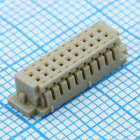 DF13-20DS-1.25C Корпус разъема, сокет обжимной серия DF13 20 для контактов два ряда шаг 1.25 мм HIROSE pe476872 фото