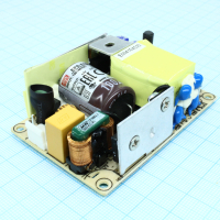 EPS-65S-5 AC-DC, 50Вт, вход 80…264V AC, 47…63Гц, выход 5В/10A, рег. вых 4.7…5.5В, изоляция 3000В AC, открытая плата 76.2х50.8х24мм, -30…+70°С Mean Well pe371400 фото