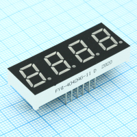 FYQ-4042AG-11 4-х разрядный индикатор 10,16мм/зеленый/570нм/14-18мкд/ОК FORYARD pe382409 фото