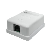 Розетка компьютерная 1-м 8P8C (RJ-45) UTP кат.5E 10-0307 SUPRLAN pe660938 фото