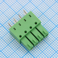 15EDGB-3.5-04P-14-00A(H) Разъемный клеммный блок на плату, 4 контакта. Серия 15EDGB-3.5 Degson pe395212 фото