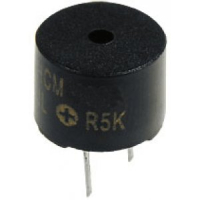HCM1212A Звукоизлучатель электромагнитный, +12V d=12mm  2.4kHz 85db/60mA JL World pe80589 фото