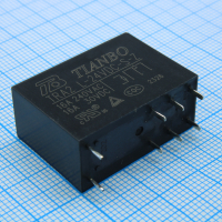 TRA2L-24VDC-S-Z Реле силовое катушка 24В 16А одна группа на переключение  0.54Вт Tianbo pe451021 фото