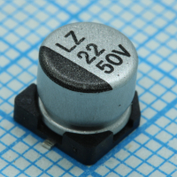 TS13C41H100MET000R Конденсатор алюминиевый электролитический низкоимпедансный 10мкФ 50В 20% 70мА 2.0Ом SMD 6.3x5.4мм 2000ч 105C SUNTAN pe529870 фото
