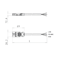 Кабельная сборка GST18I3K1-S 15 5kVRT03 Wieland Electric pe2128078 фото