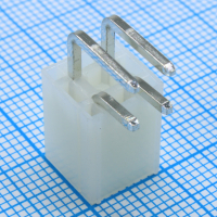 DS1073-01-2X2MR3T6 Разъем штыревой двухрядный угловой на плату 4 контакта 2х2, шаг 4,2мм CONNFLY pe523726 фото