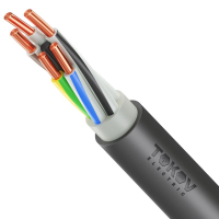Кабель TOKOV ELECTRIC ВВГнг(А)-LSLTx 5х16 ОК (N PE) 1кВ (м) УТ000030608 TOKOV ELECTRIC pe986831 фото