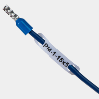 Маркер продеваемый PM-1-15x5 W белый (уп. 2700 шт.) , 523115050 Элегир Маркинг pe940239 фото