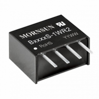 B1209S-1WR2 Преобразователь DC/DC 1 Вт, вход 12 VDC, выход 9 VDC, 0,111 A, SIP на плату MORNSUN pe1015760 фото