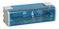 Шина на DIN-рейку в корпусе (кросс-модуль) ШНК 2х15 L+PEN YND10-2-15-125 IEK pe695248 фото