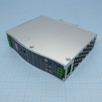 DDR-120D-24 DC-DC, 120Вт, вход 67.2…154В DC, выход 24В/5А, изоляция 4000В DC, в кожухе на DIN-рейку, 32х125.2х102мм, -40...+70°С Mean Well pe368592 фото