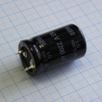 LG063M2200BPF-2235 С защёлкиваемыми выводами 63V  2200uF ±20%, стандартные, 2000часов, -40...+105°С YAGEO pe125648 фото