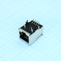 J0011D01BNL Модульный разъем, Cat5, RJ45, Гнездо, 8 контакт(-ов), 12 вывод(-ов), 1 порт(-ов) PULSE pe403153 фото