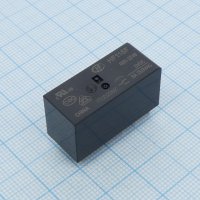 HF115F/005-2Z4B Реле силовое, 8 А, 2FormC (две контактных группы--два направления) катушка 5В монтаж в отверстие HONGFA pe403921 фото