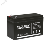 Аккумулятор SF 12В 7Ач 4614030010005 Security Force pe824529 фото